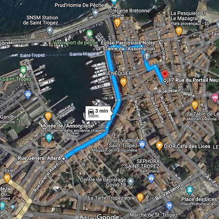 Апартаменти Le Caillou A La Ponche St Tropez Сен-Тропе Екстер'єр фото
